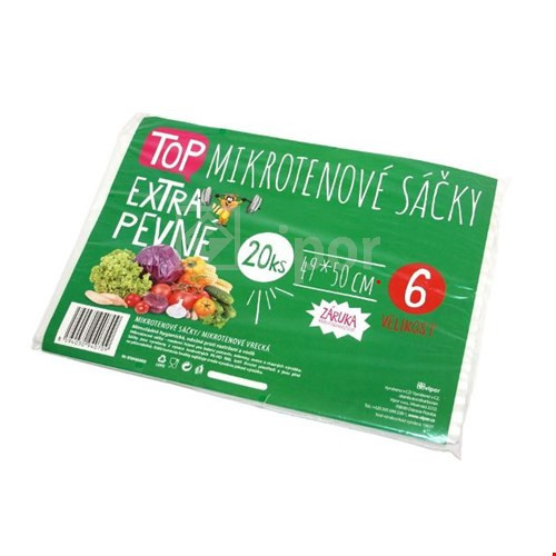 Sáček HDPE 49x50cm EXTRA PEVNÉ TOP 20ks balené 03046000