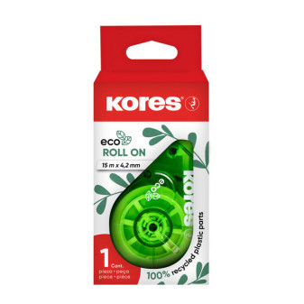 Kores ECO Roll on, zelený 15 m x 4,2 mm 84720