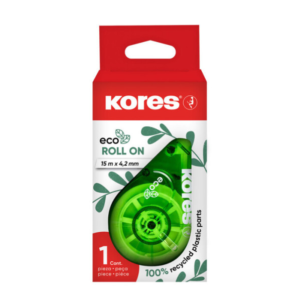 Kores ECO Roll on, zelený 15 m x 4,2 mm 84720