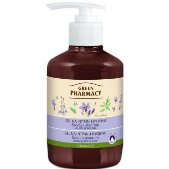 GREEN PHARMACY gel na intimní hygienu s uklidňujícím účinkem 370ml