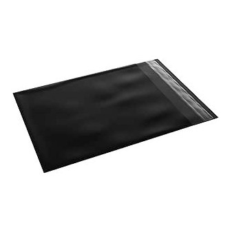 Plastová obálka 450 x 550 -100 ks EKO černá