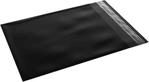 Plastová obálka  325 x 375 - 100 ks EKO černá
