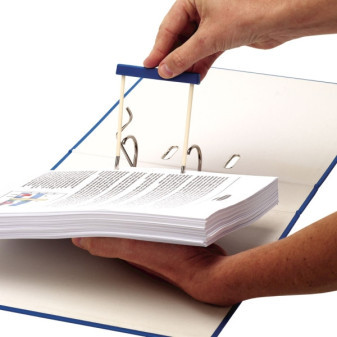 Archivační spona Fellowes PRO s přenašečem, délka 100 mm, (100ks), bílá