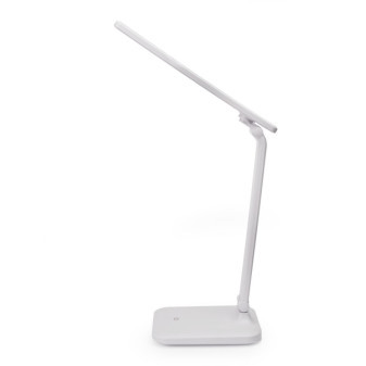 Platinet stolní LED lampa Remus 5W stmívatelná, dotykové ovládání, bezdrátové nabíjení, USB port