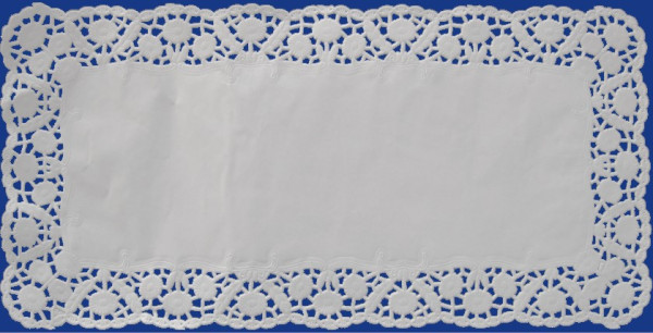 Krajka papírová 36 x 46 cm hranatá 1 ks Gastro